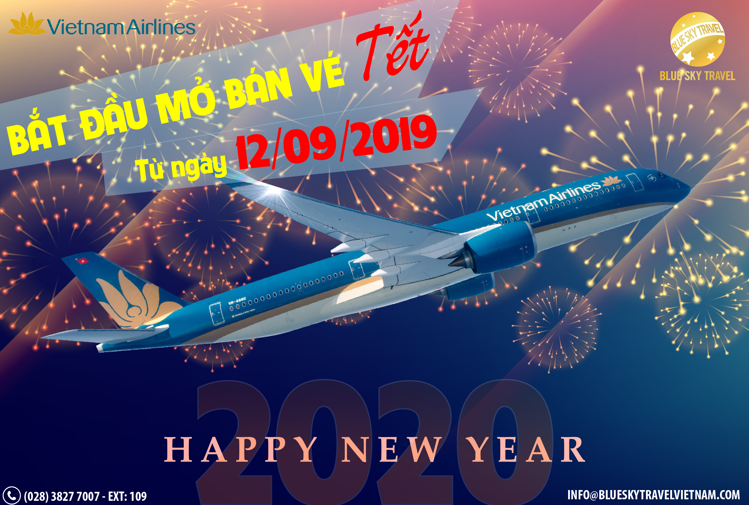 Vietnam Airlines thông báo mở bán vé Tết 